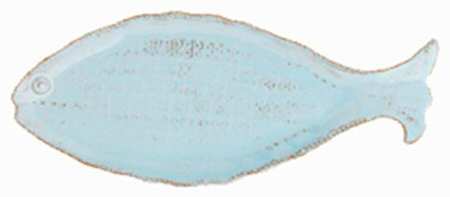 Bellezza Fish Sky Blue 11" Fish Plate
