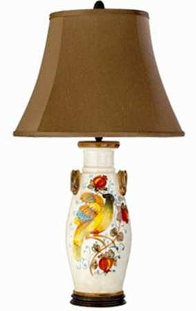 Pomegranate Garden 29" Electric Lamp & Shade