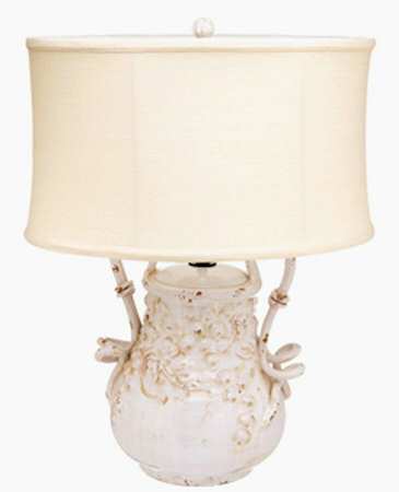 Umbrian Grapes 25" Electric Lamp & Shade