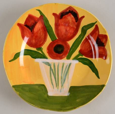 Sara's Flowers Salad Plate
