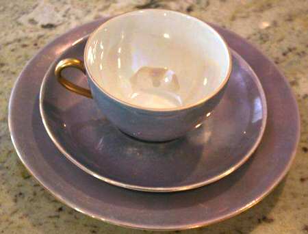 VIT342 Flat Cup & Saucer Set