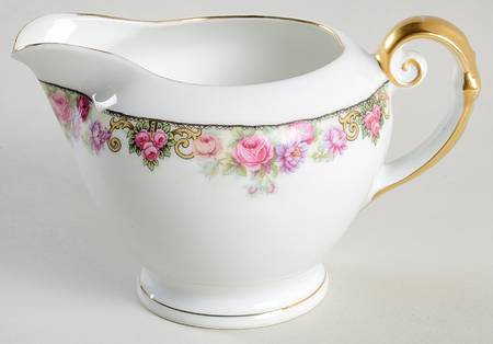 222 (Floral Edge) Creamer