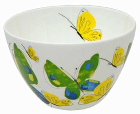 Papillion Dream Deep Soup/Cereal Bowl