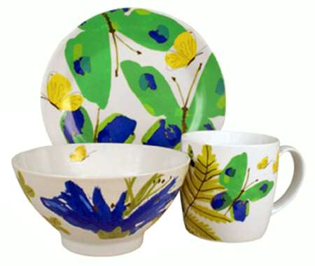 Papillion Dream Luncheon Plate