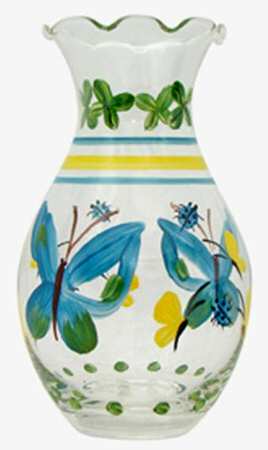 Papillion Dream Glassware Bud Vase