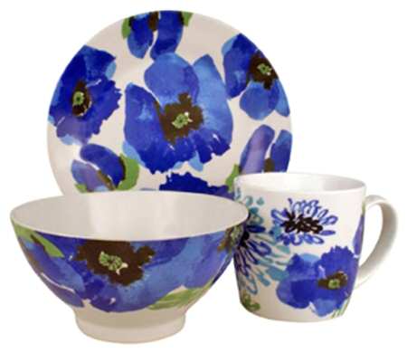 Indigo Garden Luncheon Plate