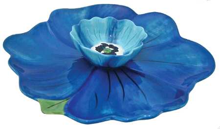 Indigo Garden Figural Chip/Dip Set (2 Piece)
