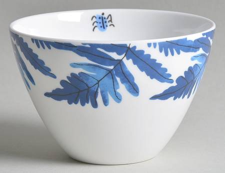 Indigo Garden Condiment Bowl