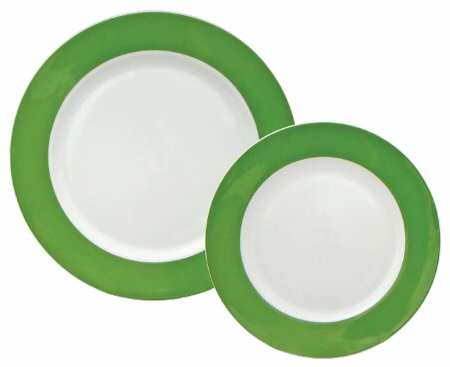 Stripe Up the Bands Dinner Plate