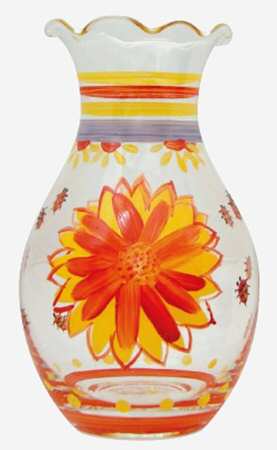Sunflora Glassware Bud Vase