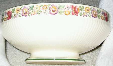 Flora (Old Abbey Ware) 9" Round Vegetable Bowl