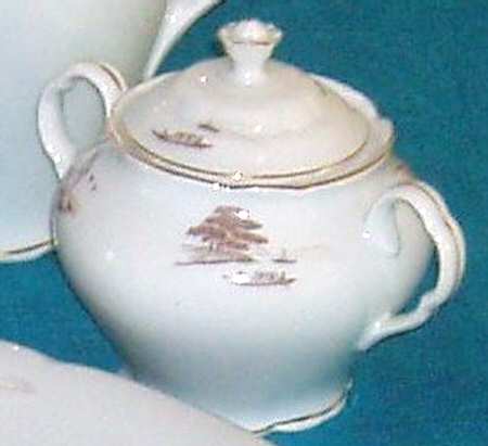 VIT347 Sugar Bowl & Lid