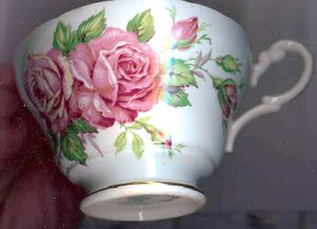 Old Rose Footed Cup