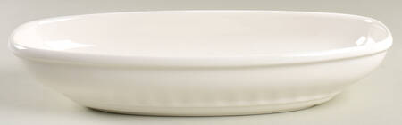 Farmhouse Touch (All White) 12'' Oval Baker