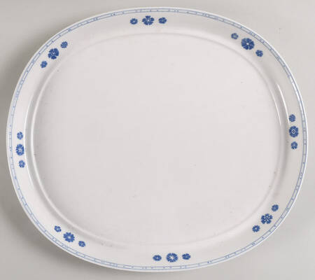 Farmhouse Touch (Decorated) 15" Oval Serving Platter
