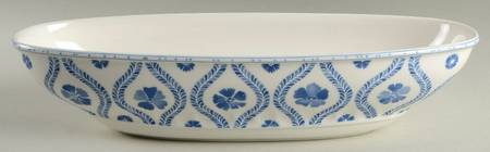Farmhouse Touch (Decorated) 17" Oval Serving Bowl
