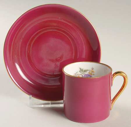 253 Flat Demitasse Cup & Saucer Set