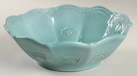 Incanto Aqua 8" Round Vegetable Bowl