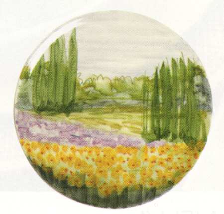 Sara's Vista 15" Chop Plate (Round Platter)
