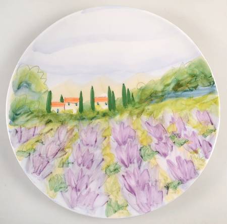 Sara's Vista 15" Chop Plate (Round Platter)