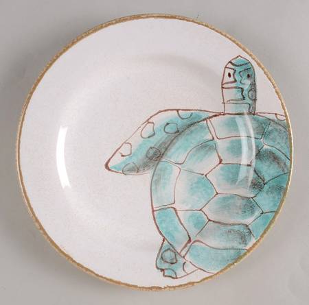 Sea Turtle Salad Plate