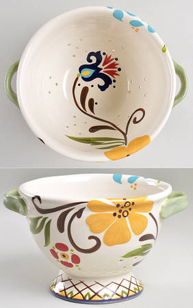 Jardine Ceramic Colander