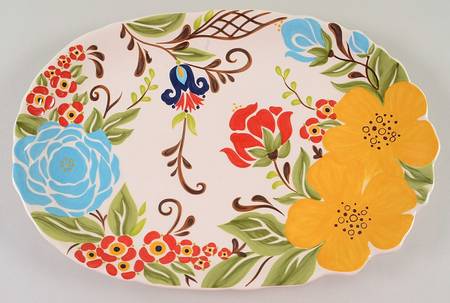Jardine 16" Oval Serving Platter