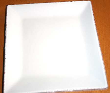 Blanco Square Dinner Plate
