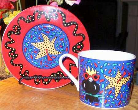 VAN12 Flat Cup & Saucer Set