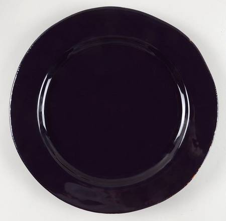 Melanzana (Dark Eggplant) Service Plate (Charger)