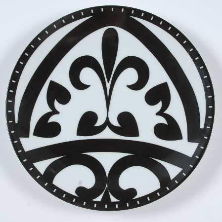 Rialto Black Salad Plate
