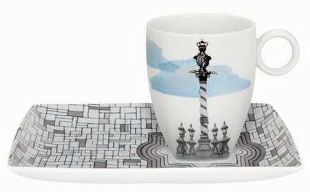 Alma do Porto Snack Plate and Mug Set