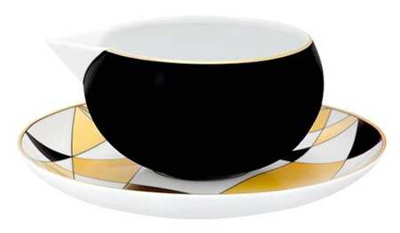 Arlequim Gravy Boat & Underplate