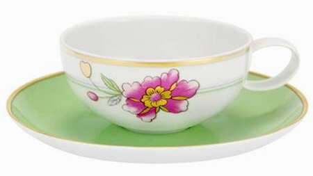 Avalon Flat Cup & Saucer Set
