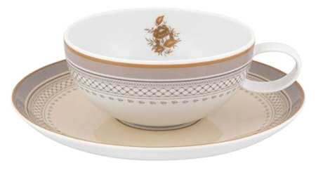 Heritage Flat Cup & Saucer Set