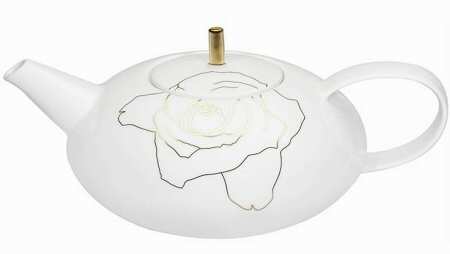 Rose Teapot & Lid