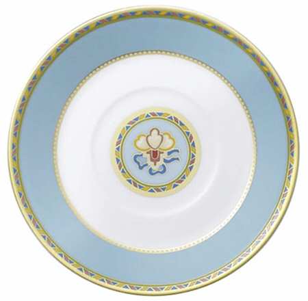 Samarkand Aquamarine Saucer for Espresso Cup
