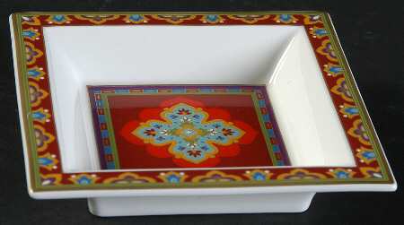 Samarkand Rubin 3" Square Tray