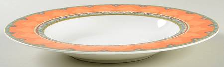 Samarkand Mandarin Large Rim Soup Bowl