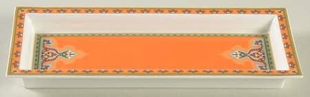 Samarkand Mandarin 9" Rectangular Vegetable Bowl