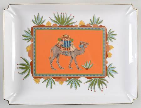 Samarkand Mandarin Rectangular Tray 11"