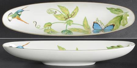 Amazonia 11" Shallow Oval Bowl