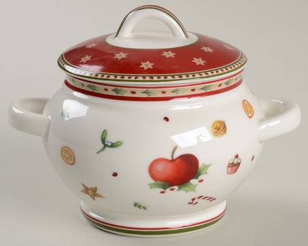 Winter Bakery Delight Fondue Pot & Lid