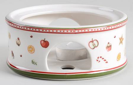 Winter Bakery Delight Bottom for 2 Pc Warmer Stand