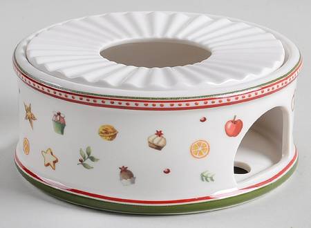 Winter Bakery Delight 2 Piece Warmer Stand