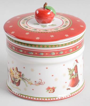 Winter Bakery Delight Small Pastry Box & Lid