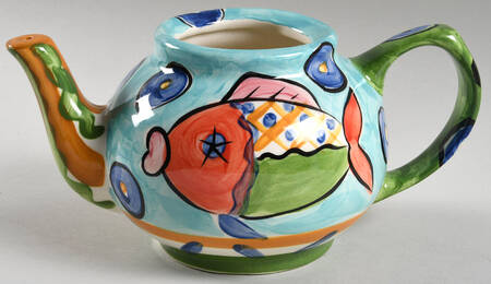 Splish Splash Teapot No Lid