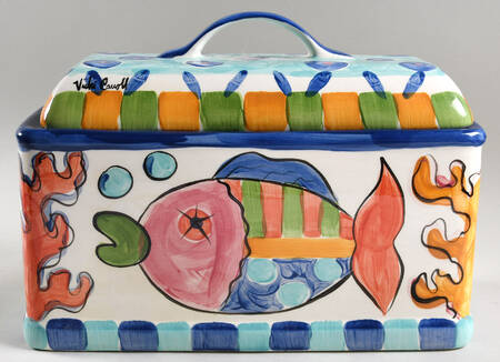 Splish Splash Bread Box & Lid