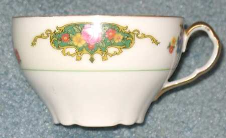 141 (Green Insets) Flat Cup