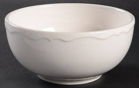 Luberon White Soup/Cereal Bowl